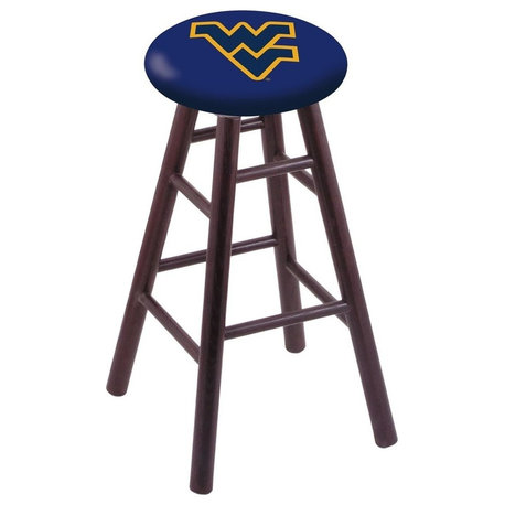 West Virginia Extra, Tall Bar Stool, Dark Cherry