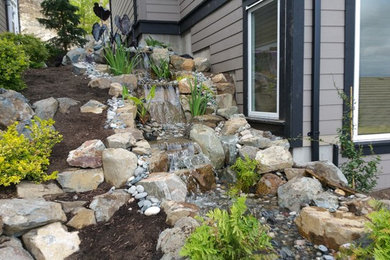 Design ideas for a landscaping in Vancouver.