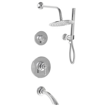 Parmir Shower & Tub Combo System, Phoenix Series