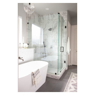 Master Bath - Transitional - Bathroom - Dallas - by Megan Bailey ...