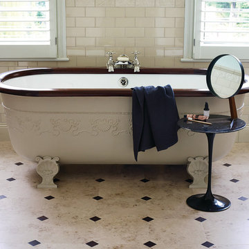 Amtico tiles in a Key Stone design