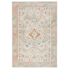 Barcelona Wool Handwoven White Beige Area Rug 6'x9' + Reviews