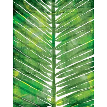 "Watercolor Palms Mate" Poster Print by Onrei, 9"x12"