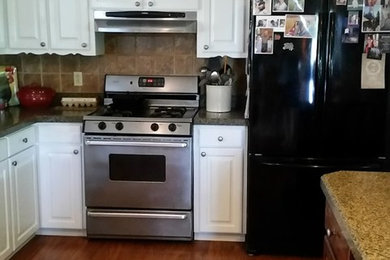 Inspiration for a contemporary kitchen remodel in Miami
