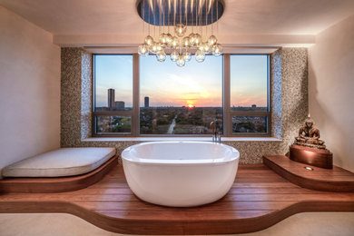 Bathroom - transitional bathroom idea in Houston