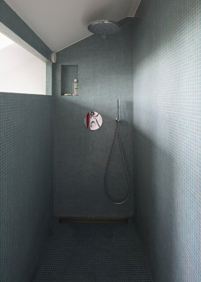 コンテンポラリー 浴室 by Agnès & Agnès architecture