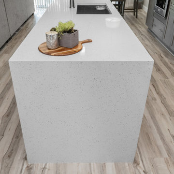 Sleek and Elegant Kitchen & Flooring Remodel