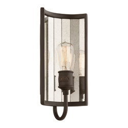 Early American Brooklyn Antique Mirrored Wall Sconce - Wall Sconces
