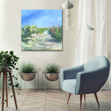 'Seagrass Walk' Ready2HangArt Canvas by Dana McMillan