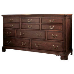 Baxton studio luminescence black faux leather outlet upholstered dresser