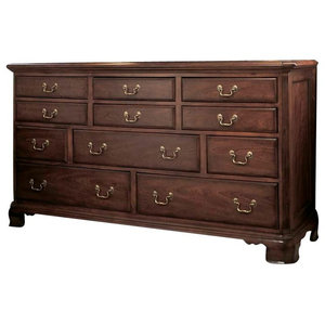 American Drew Cherry Grove Chest On Chest Cherry Traditional