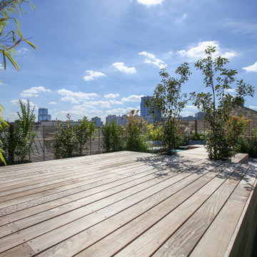 Vue d'ensemble du rooftop