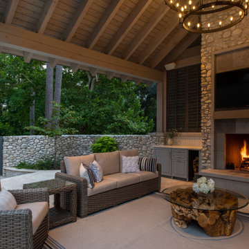 Memorial Stone Pool House