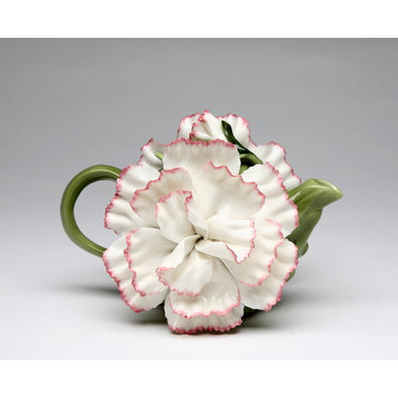 Carnation Teapot, 8 oz.