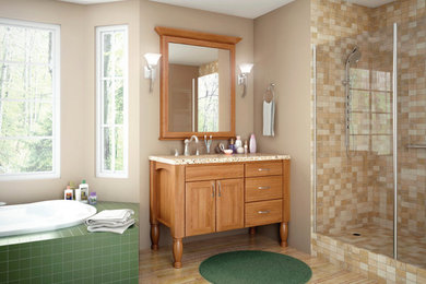 Example of a bathroom design in Bridgeport