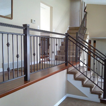 interior iron railing