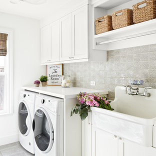 75 Beautiful Laundry Room With An Utility Sink Pictures Ideas December 2020 Houzz