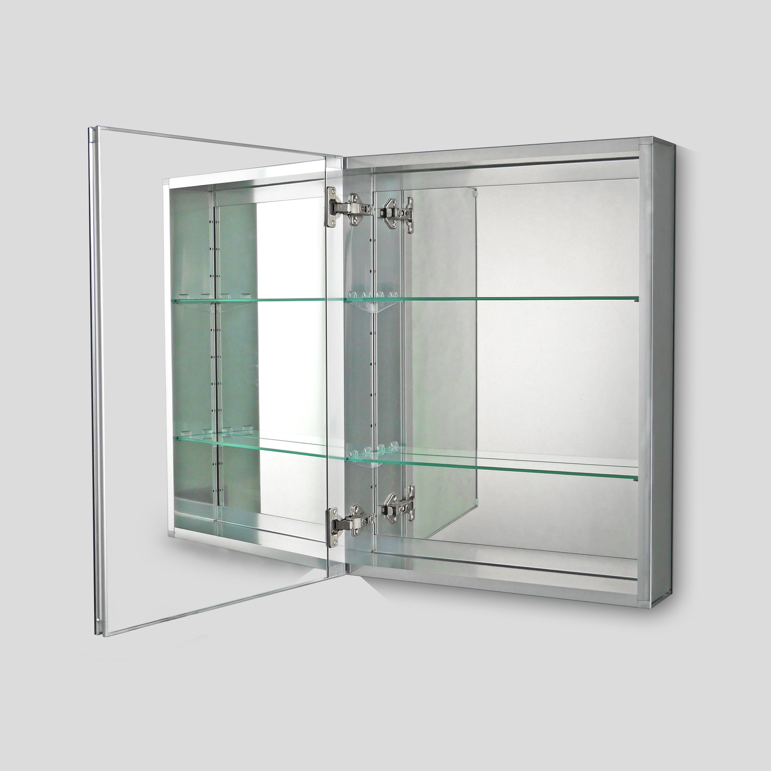 Premier Series Medicine Cabinet, 24"x30", Polished Edge