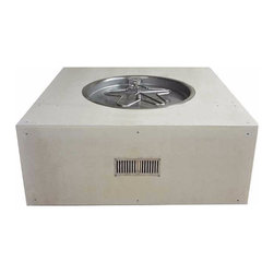 Square Unfinished Fire Pit with Penta Burner - Fire Pits