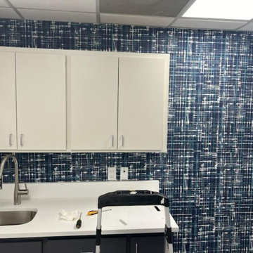 Kitchen wallpaper installation Flower Mound, TX