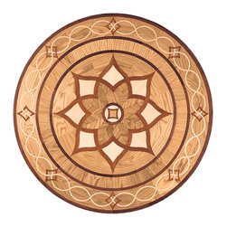 Oshkosh Designs Arizona Inlay Medallion - Hardwood Flooring