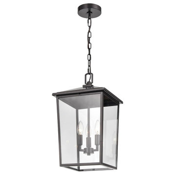 Millennium Lighting 2973-PBZ Fetterton - 3 Light Outdoor Hanging Lantern-19.75 I