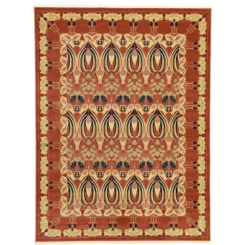 Traditional Stirling 9'x12' Rectangle Sienna Area Rug