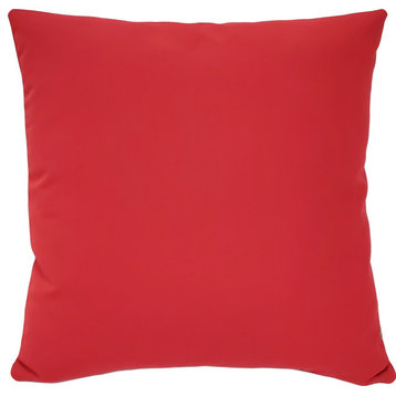 Sunbrella Jockey Red Outdoor Pillow 20x20