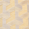 Weave & Wander Pellaro Rug, Cream/Silver, 2'2"x4'