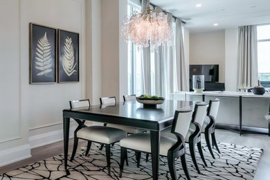 Inspiration for a dining room remodel in Toronto