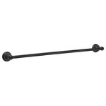 Designers Impressions - 200 Series Oil Rubbed Bronze 24" Towel Bar - Series: 200 Series