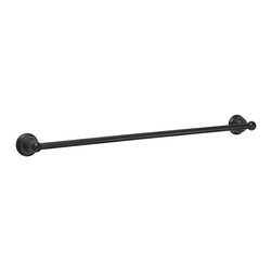 Designers Impressions - 200 Series Oil Rubbed Bronze 24" Towel Bar - Towel Bars