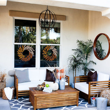 Fall Backyard Patio