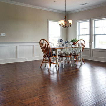 Aged Bourbon Antiqued Wide Plank Strand Eucalyptus Flooring