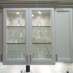 Custom Cabinet Glass - Kitchen Cabinetry