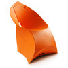 Flux Designer Chair, Flux Chair Bright Orange
