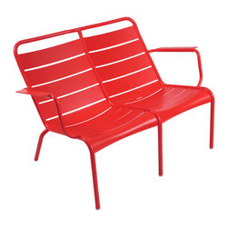 Fermob Luxembourg Low Duo - Outdoor Loveseats