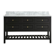 50 Most Popular Black Bathroom Vanities For 2019 Houzz