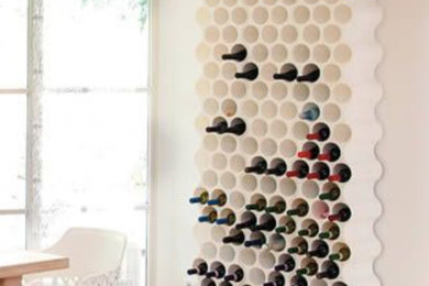 Trendy wine cellar photo in New York