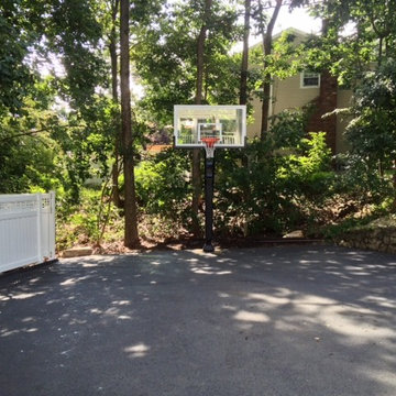 Lyon J's Pro Dunk Platinum Basketball System on a 30x45 in Wayne, NJ