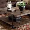 Modesto 42"L Reclaimed Wood Coffee Table, 48"