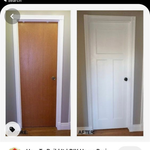 update hollow doors?