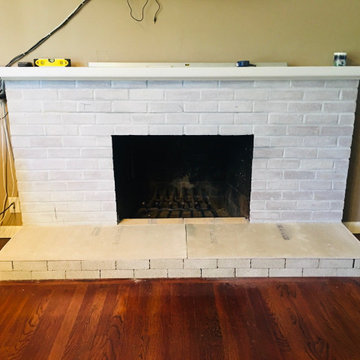 Fireplace Makeover Project 2020