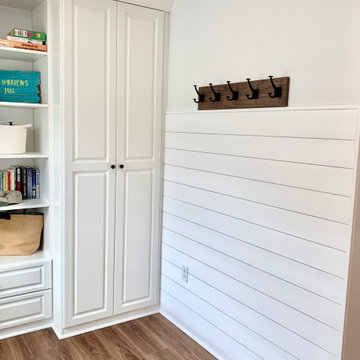 Mudroom with Bench Seat & Ship Lap