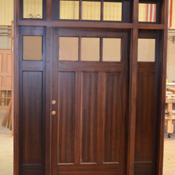 Craftsman wood doors - Front Doors