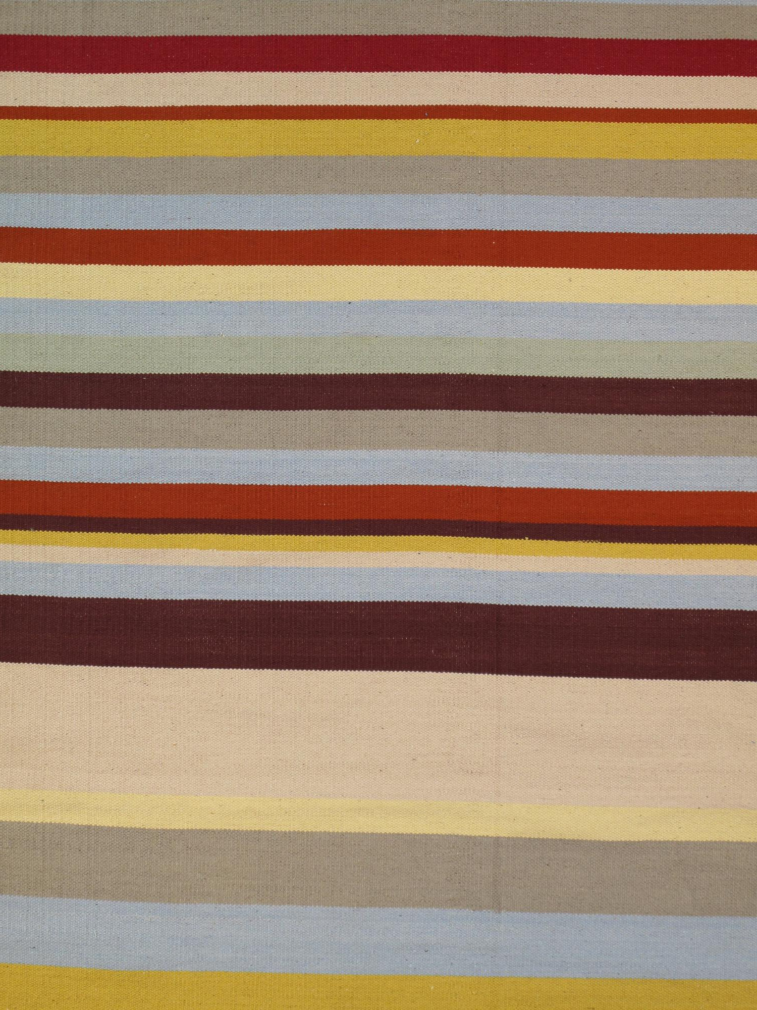 Anatolian Collection Flatweave Premium Cotton Area Rug- 5' 0" X  8' 0"