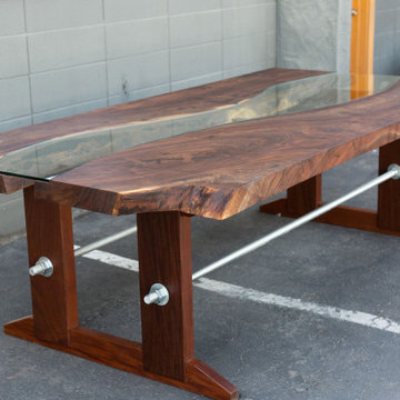 Walnut Slab River Table