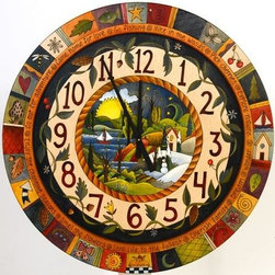 Sticks Live Life to the Fullest Wall Clock - Wall Clocks