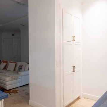 Traditional Kitchen Remodel Done With Painted White Shaker Door