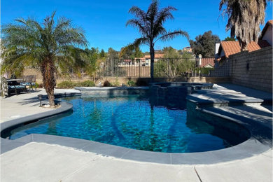 Inspiration for a pool remodel in Los Angeles